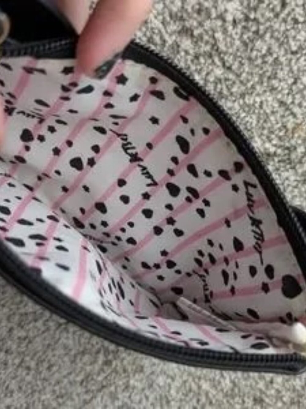 Betsey Johnson Backpack & Wristlet Set Coquette Bow Mini Backpack Cat Wallet - Picture 15 of 16